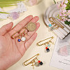 4Pcs 4 Styles Steel Heavy Duty Safety Pins JEWB-CA00008-3