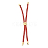 Twisted Nylon Cord Silder Bracelets DIY-B066-03G-15-1