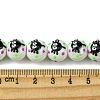 Handmade Porcelain Beads Strands PORC-A025-01F-4