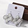 304 Stainless Steel Stud Earrings for Women EJEW-K306-26P-2
