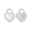 Non-Tarnish 304 Stainless Steel Pendants LS-STAS-L268-037P-2