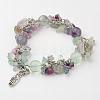 Gemstone Bracelets X-BJEW-JB02642-1