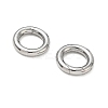 Tarnish Resistant 304 Stainless Steel Spring Gate Rings STAS-D070-01P-2