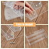 3-Tier Transparent Acrylic Nail Polish Organizer ODIS-WH0061-18B-5