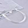 Valentine's Day Transparent PVC Plastic Gift Bag with Handle ABAG-WH0005-20C-2