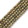Natural Sandalwood Beads Strands X-WOOD-F008-02-C-4