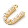 Plastic Imitation Pearl Pendants KK-P230-17G-U-2