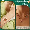 15Pcs 3 Styles Christmas Opaque Resin Pendants RESI-YW0004-76-6
