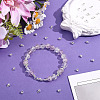 28Pcs Brass Crimp Beads FIND-BBC0005-08S-4