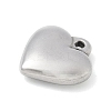 304 Stainless Steel Heart Pendants STAS-R162-01P-05-2