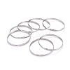 Fashion 201 Stainless Steel Bangle Sets BJEW-L664-024D-P-1-3