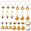26Pcs Bees Honeycomb DIY Knitting Tool Sets HJEW-GO00003-1