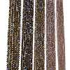 Electroplate Glass Beads Strands EGLA-A044-T1mm-L16-2