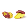 (Defective Closeout Sale: Uneven Color) Opaque Resin Cabochons CRES-XCP0001-24-3