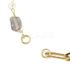 3Pcs 3 Styles 304 Stainless Steel Paperclip Chain Bracelet Making AJEW-JB01434-3