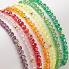 7Pcs 7 Style Glass Beaded Stretch Bracelets Set BJEW-TA00230-3
