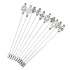 20Pcs 2 Sets 5 Styles Brass Alloy Kilt Pins for Women JEWB-DR00009-1