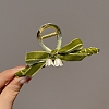 Alloy with Velvet Claw Hair Clips PW-WGCFDDD-01-1