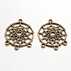 Tibetan Style Alloy Chandelier Components Links LS-X-TIBE-A30127-AB-NR-1