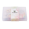 1 Box 195Pcs 21 Colors 3D Butterfly Resin Cabochons MRMJ-PJ0001-04-8