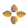 Resin & Walnut Wood Pendants LS-RESI-S358-57C-1