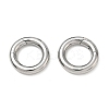 Tarnish Resistant 304 Stainless Steel Spring Gate Rings STAS-D070-01P-1