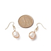 Natural Pearl Dangle Earrings EJEW-JE05167-02-3