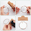 120Pcs Rectangle Paper Foldable Header Cards CDIS-WR0001-01B-5
