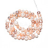 Natural Cultured Freshwater Pearl Beads Strands PEAR-N014-05M-3