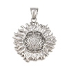 304 Stainless Steel Pendants STAS-K316-02P-1