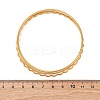 5Pcs 304 Stainless Steel Bangle Set for Women BJEW-S162-01A-G-5