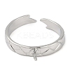 Brass Cuff Finger Ring Settings KK-L219-15E-P-2