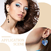 28Pcs Brass Clip-on Hoop Earring Findings KK-ME0001-30G-5