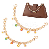 2Pcs Iron Chain Purse Strap Extenders AJEW-PH0018-09-1