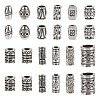 120Pcs 10 Styles Tibetan Style Alloy Beads Sets TIBEB-HY0001-10AS-1