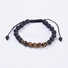 Adjustable Nylon Cord Braided Bead Bracelets LS-BJEW-F308-57G-1