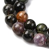 Natural Multicolor Tourmaline Beads Strands G-K402-A01-10mm-4