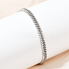 201 Stainless Steel Cuba Chian Bracelet for Men BJEW-B138-01P-1