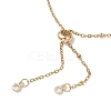 304 Stainless Steel Cable Chain Satellite Chain Slider Bracelet Making AJEW-JB01502-01-4