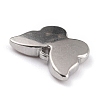 Non-Tarnish 304 Stainless Steel Charms STAS-O145-36P-2