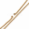 Ion Plating(IP) 304 Stainless Steel Bracelet Making for Men Women STAS-E185-04G-2