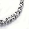 Tarnish Resistant 304 Stainless Steel Bracelets STAS-F027-08-2