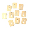 Ion Plating(IP) 304 Stainless Steel Pendants STAS-K216-49I-G-2