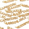 24Pcs 12 Style Golden Brass Pendants KK-LS0001-45-4