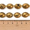 Electroplated Natural Druzy Geode Crystal Beads Strands G-F833-O01-01-6