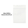 100Pcs Plastic Zip Top Bags OPP-YW0001-07B-1