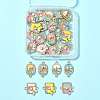 30Pcs 3 Styles Alloy Crystal Rhinestone and ABS Imitation Pearl Connector Charms ENAM-FS0003-71G-6