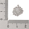 Non-Tarnish 304 Stainless Steel Pendants STAS-S139-06P-04-3