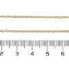 304 Stainless Steel Cable Chains Necklace for Men Women NJEW-N050-A03-G15-2