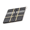 Rhombus Acrylic Big Pendants Diy Earrings Accessories OACR-M028-02C-2